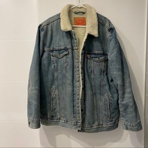 Levi’s Denim Sherpa Jacket